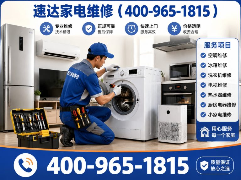 黔南速达家电维修展示图